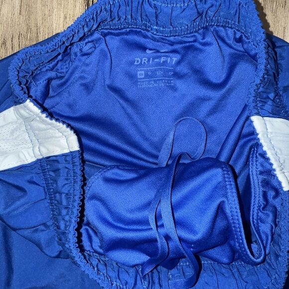 Nike Dri-Fit Women's Running Shorts Lined Size XS Royal Blue - Picture 3 of 7